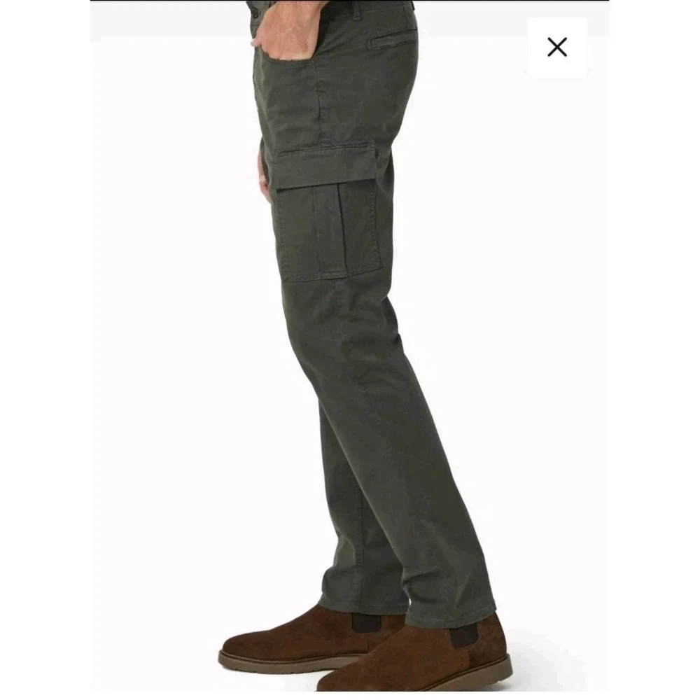 PAIGE Mens Ronin Tapered Slim Cut Cargo Pants Shaded Glen Sz 38 X 33 NEW! $219 - Picture 2 of 15